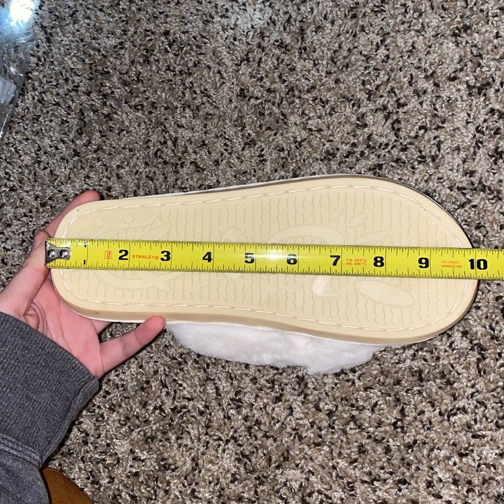 🪼Brand new ivory fluffy “Bride” slippers! - Picture 5 of 7